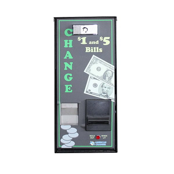 AC500 Front Load Banknote Changer