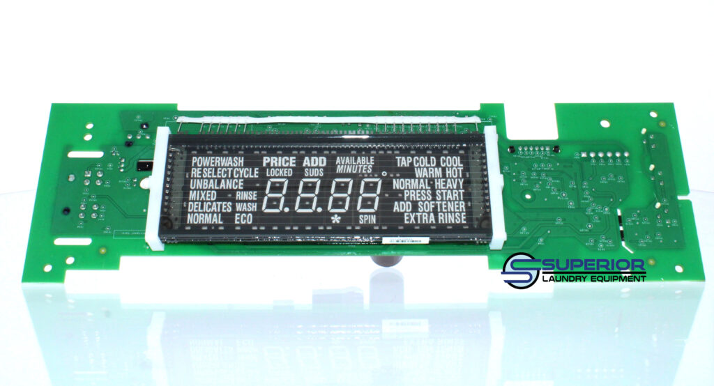 W11368864 Whirlpool Commercial Electronic Control User Interface Assembly, Display compare part # W11294756, W11765028